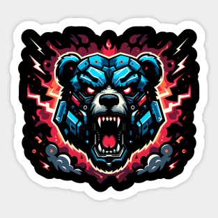 Bear is here Sticker